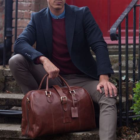 best weekender bag men|stylish men's weekend bag.